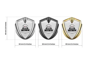 Emblem Metal Badge Design Focused Stylish